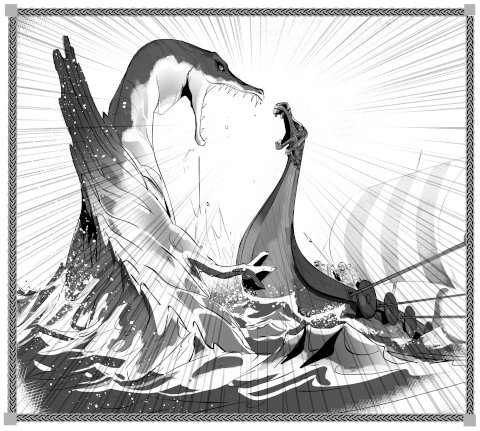 EON SAGA Vikingos Dinosaurios Ilustracion04 480