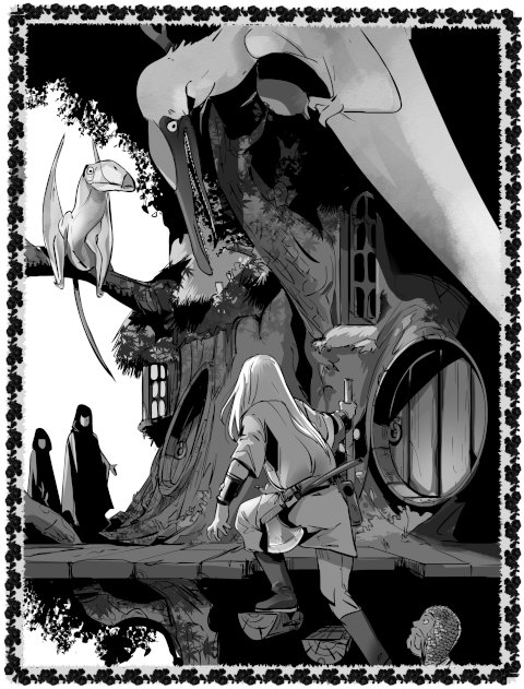 EON SAGA Vikingos Dinosaurios Ilustracion06 480