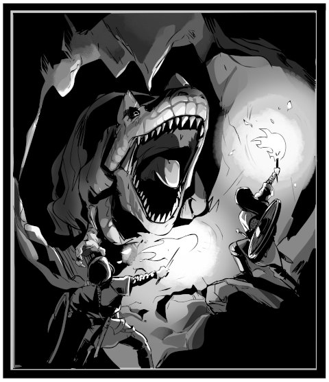 EON SAGA Vikingos Dinosaurios Ilustracion09 480